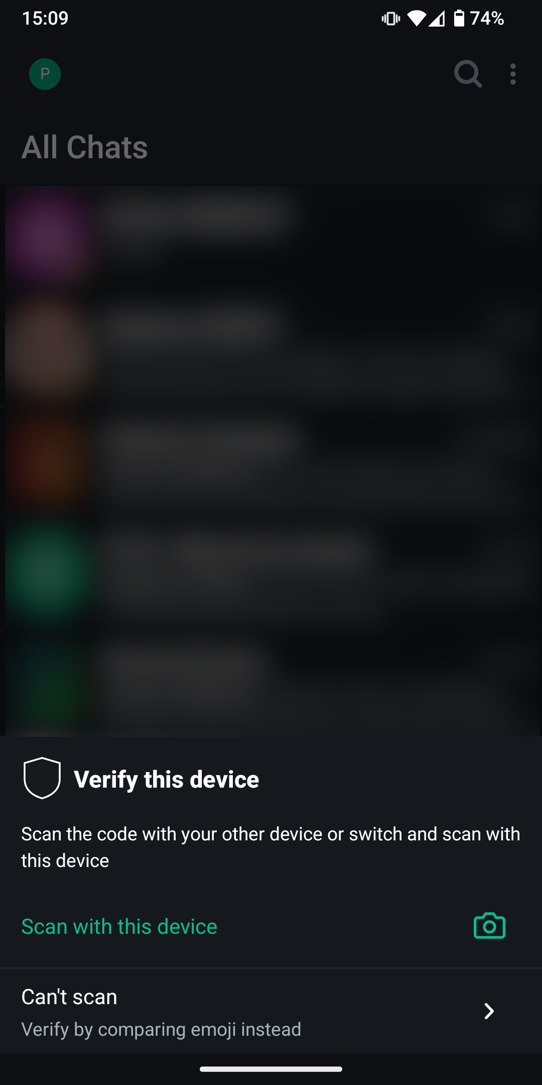 Session verification